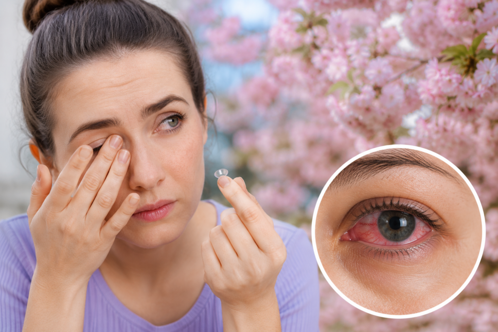 Can You Wear Contact Lenses During Spring Allergies
