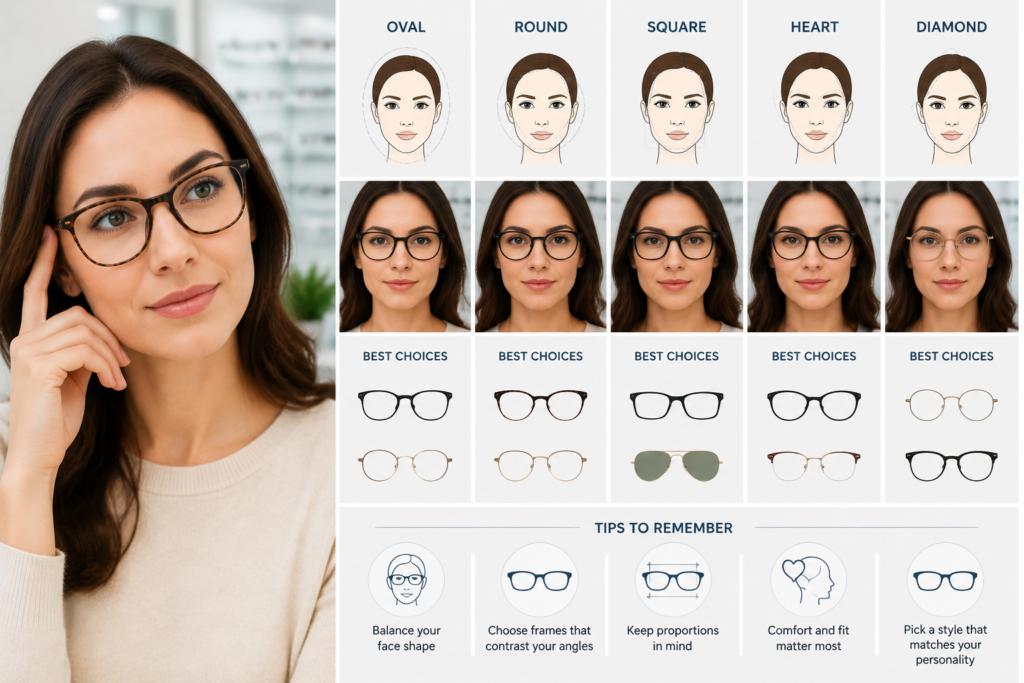 eyeglasses for your face shape
